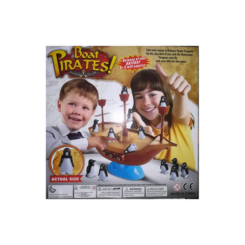 Barco De Pingüinos Juego De Equilibrio