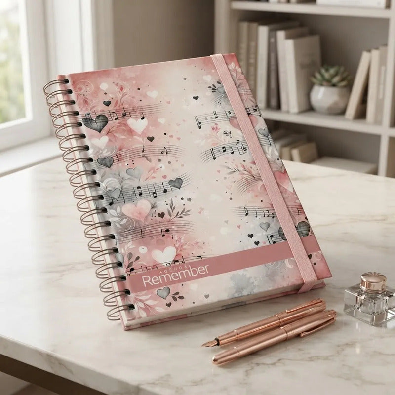 Agenda Remember Forum Print W Con Espiral Modelo 1373w Surtido P196 2027