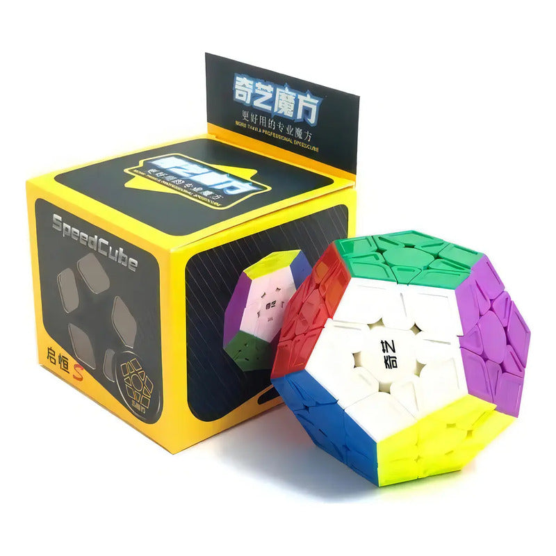 Qiyi Megaminx 3x3x3 Dodecaedro Stickerless 12 Lados Stickerless