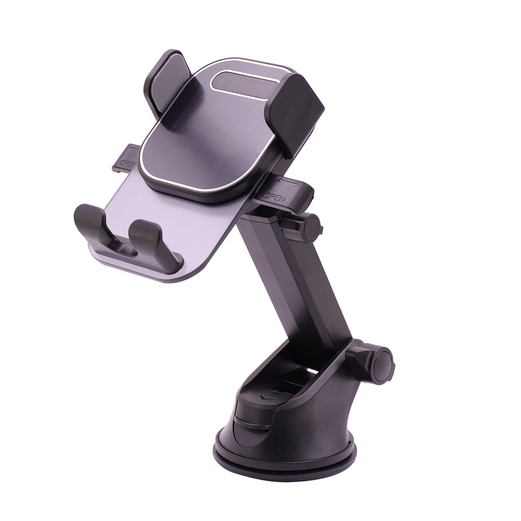 Soporte P/celular C/ventosa Brazo Rigido Extensible.  Negro