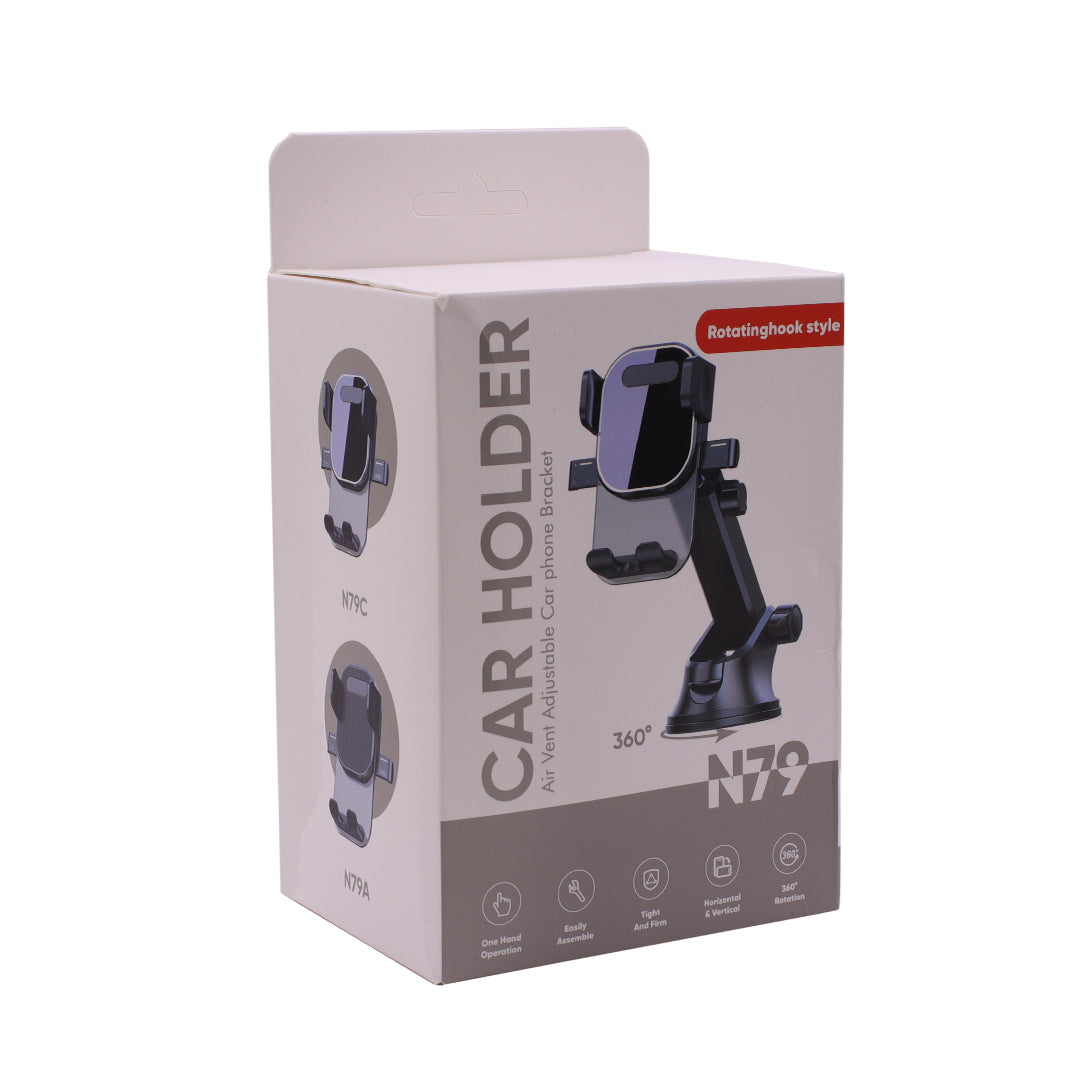 Soporte P/celular C/ventosa Brazo Rigido Extensible.  Negro